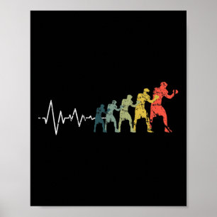 Boxing Heartbeat Boxer Fight Liebe Poster