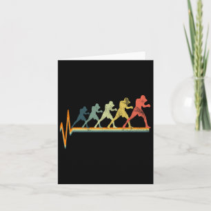 Boxing Heartbeat Boxer Geschenkidee Liebe Karte