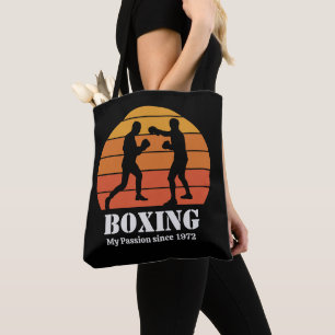 Boxing Hobby Retro Sunset personalisieren