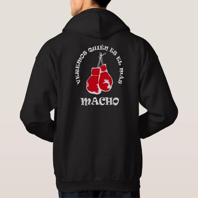 Boxing Hoodie (Macho) / ボクシング (マッチョ) (Rückseite)