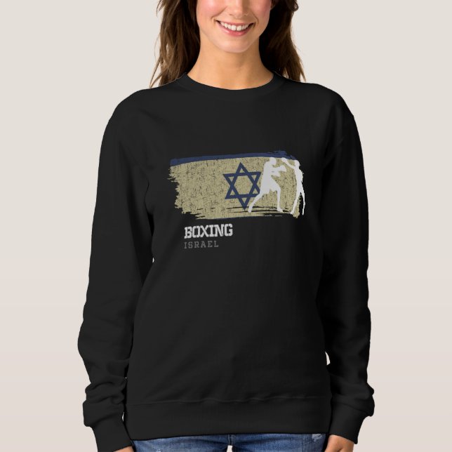 Boxing Israel Combat Sports Fighter Boxing  1 Sweatshirt (Vorderseite)