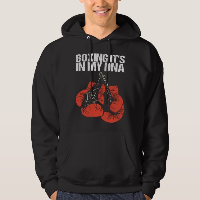 Boxing It s In My DNA  Boxing Hoodie (Vorderseite)