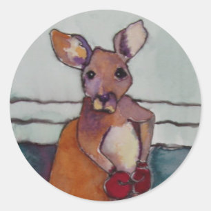 BOXING KANGAROO - STICKER