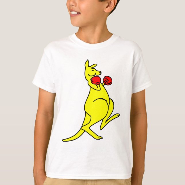Boxing Kangaroo T-Shirt (Vorderseite)