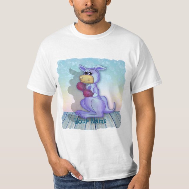 Boxing Kangaroo T-Shirt (Vorderseite)