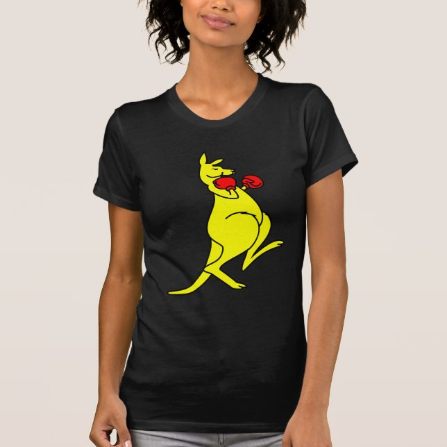 Boxing Kangaroo T-Shirt (Vorderseite)