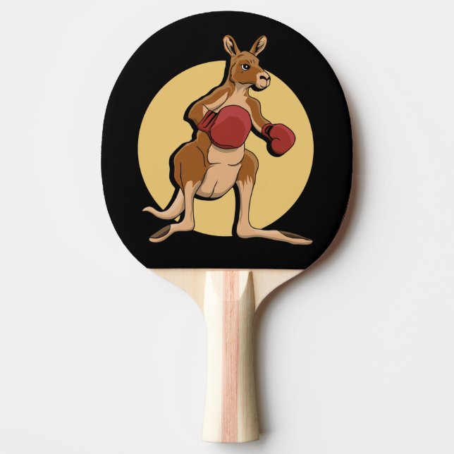 Boxing Kangaroo Tischtennis Schläger (Vorderseite)