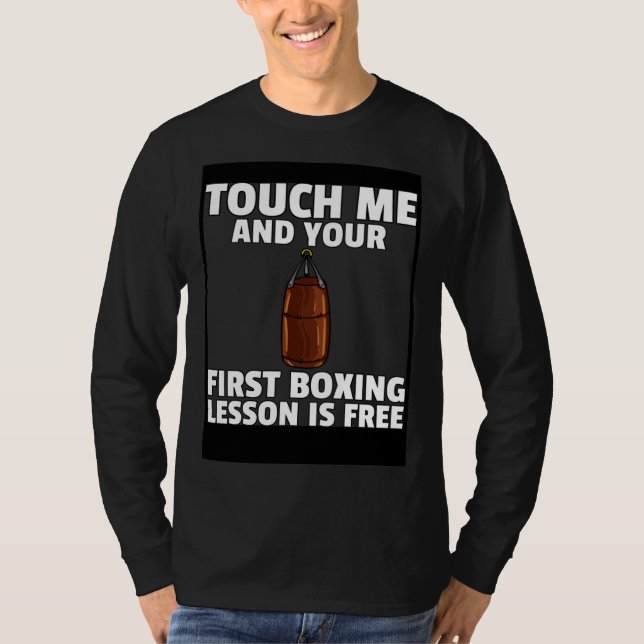 Boxing Kickboxing  For Boxer Fighter T-Shirt (Vorderseite)