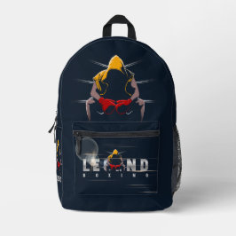 Boxing-Legenden |  Bedruckter Rucksack
