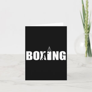 Boxing Lover Gym Boxer Kickboxing Kickboxer Enthus Karte