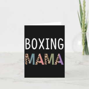 Boxing Mama Boxer Women Gift - Funny Boxing Mama Karte