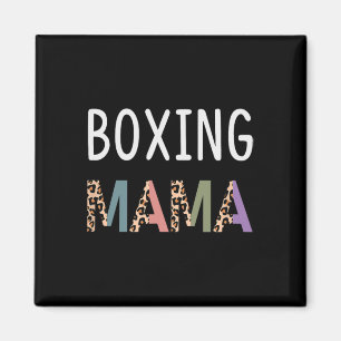 Boxing Mama Boxer Women Gift - Funny Boxing Mama Magnet