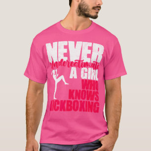 Boxing Martial Arts Girl T-Shirt