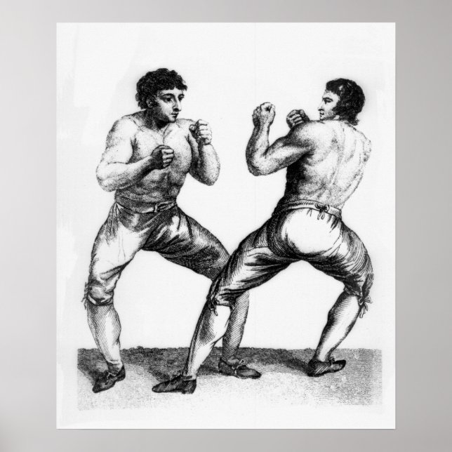 Boxing-Match Poster (Vorne)