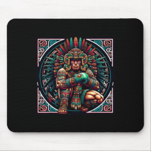Boxing Mexico Funny mexikanisch Vintage Boxen M Mousepad