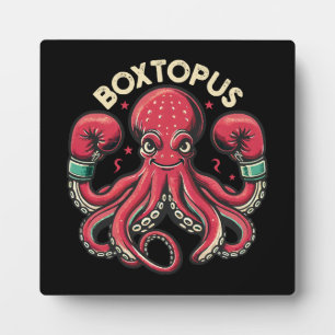 Boxing Octopus - Boxtopus Fotoplatte