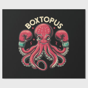 Boxing Octopus - Boxtopus Geschenkpapier