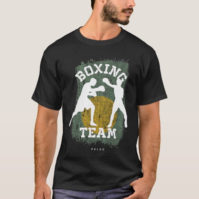 Boxing Palau Combat Sports Fighter Boxing T-Shirt (Vorderseite)