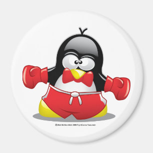 Boxing Pinguin Magnet