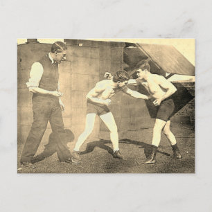 Boxing-Praxis 1913 Postkarte