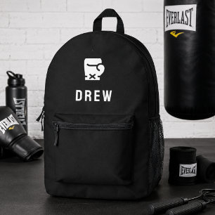 Boxing-Rucksack Boxer Name Gym Sporttasche Bedruckter Rucksack
