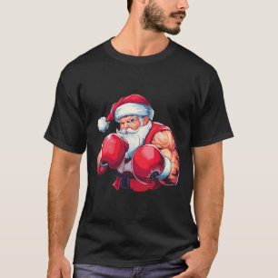 Boxing Santa Claus Boxer Boxer Boxer Weihnachts-Bo T-Shirt