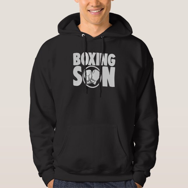 Boxing Son  Women Boxing Sports Love 1 Hoodie (Vorderseite)