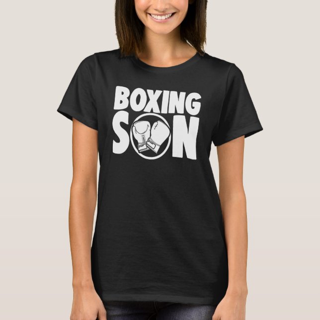 Boxing Son  Women Boxing Sports Love 1 T-Shirt (Vorderseite)