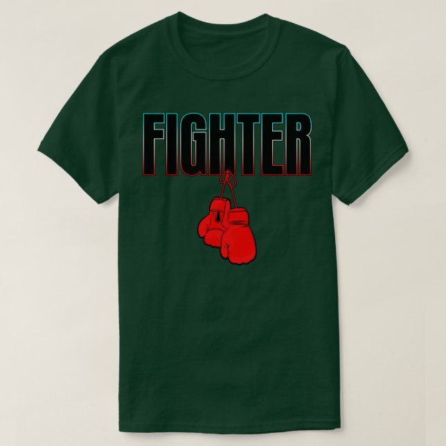 BOXING SPORTS GIFTS BOXER FIGHTER GIFTS T-Shirt (Design vorne)