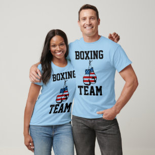 BOXING-TEAM-T - Shirt, Patriotisch T-Shirt