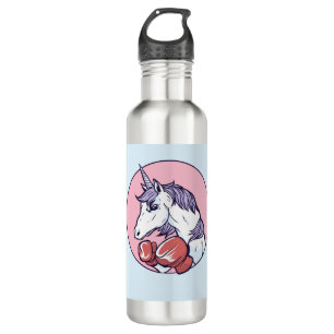 Boxing Unicorn Edelstahlflasche