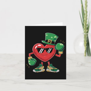 Boxing Valentine St Patrick Day Kleeblatt Irish Ca Karte