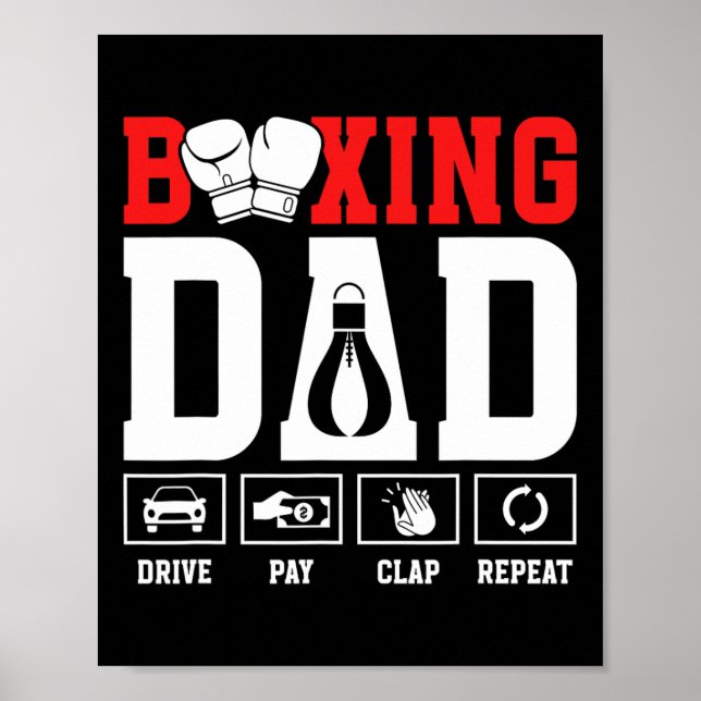 Boxing Vater Drive Pay Clap Boxing Vater Poster (Vorne)