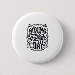 Boxing Vater Tag Vintage Gravur Shirt Design_1 Button