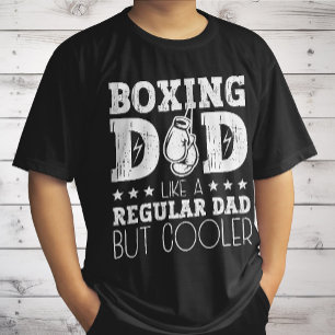 Boxing-Vater wie ein normaler Vater, aber cooler T-Shirt