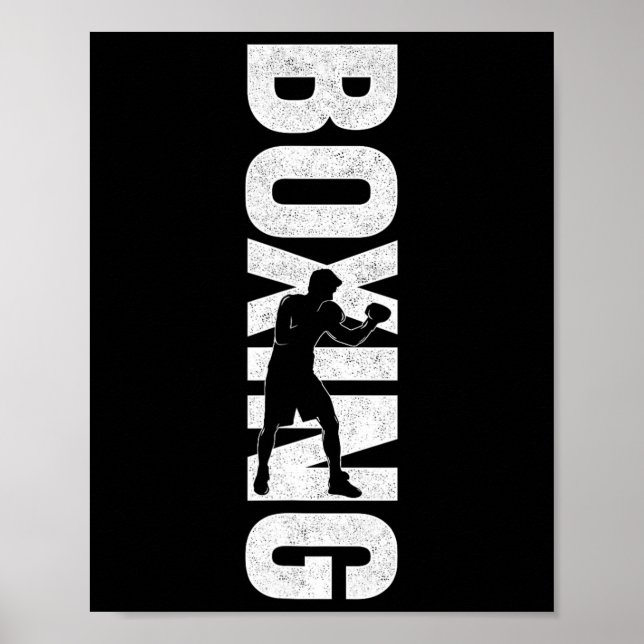 Boxing Vintag 4 Poster (Vorne)