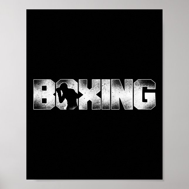 Boxing Vintag Poster (Vorne)