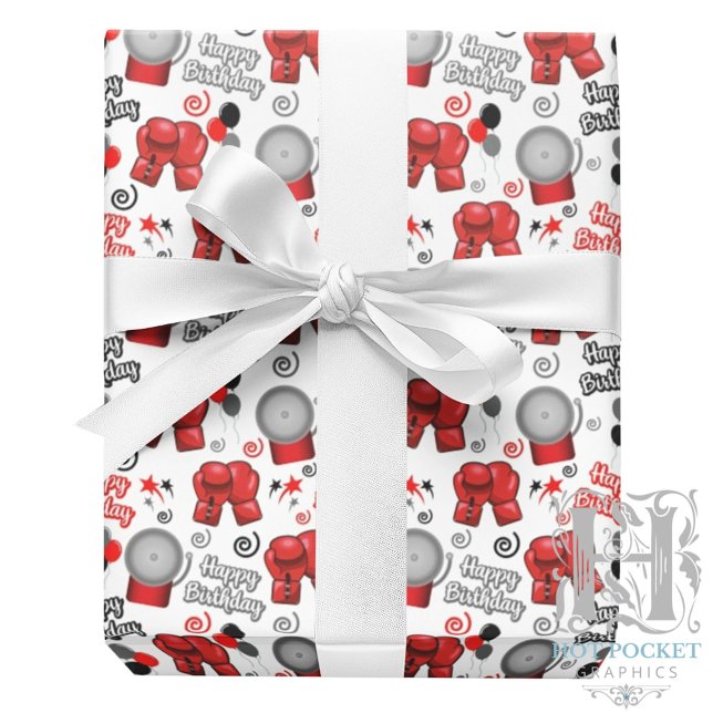 Boxing Wrapping Paper Geschenkpapier (Von Creator hochgeladen)