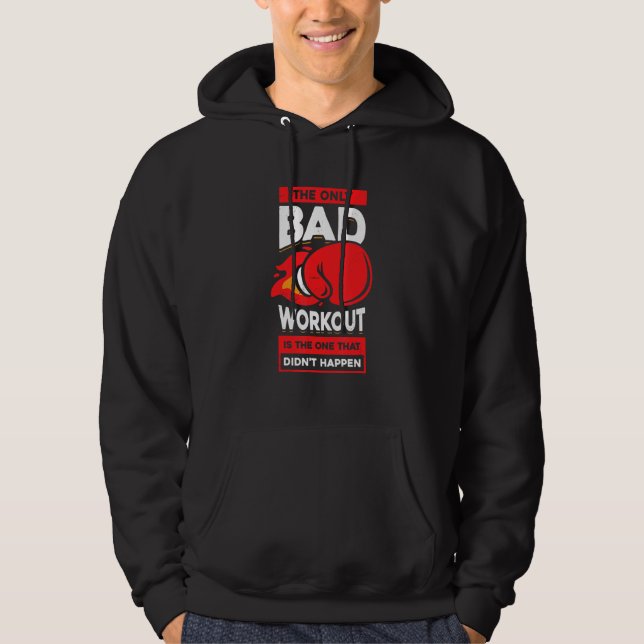 Boxingfor A Kickboxer Hoodie (Vorderseite)