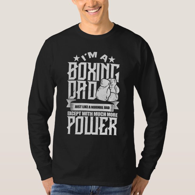 Boxinghandschuhe Kämpfer-Ringtrainer T-Shirt (Vorderseite)