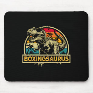 Boxingsaurus T Rex Dinosaur Boxing Saurus Familie Mousepad