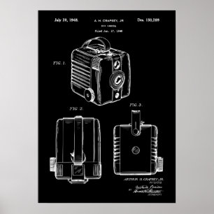 Boxkamera-Patent Poster
