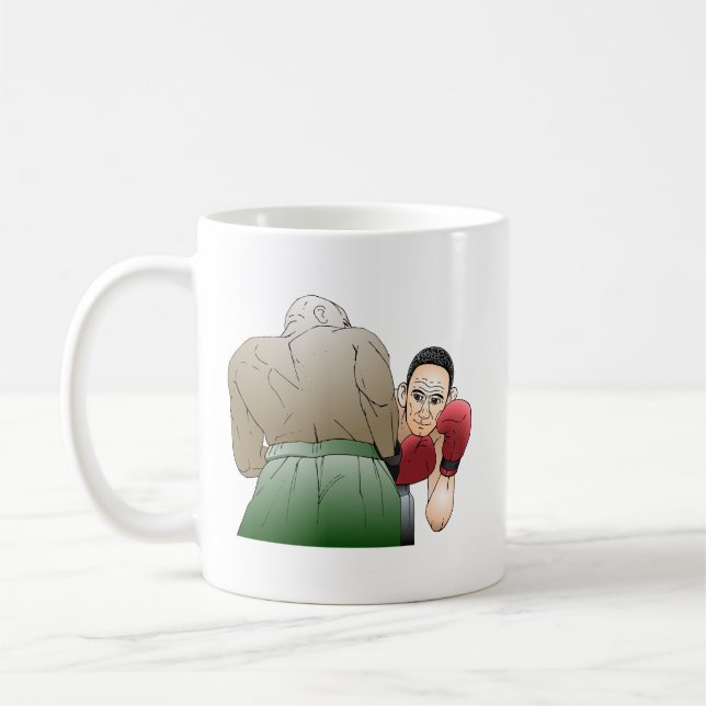 Boxkampf Kaffeetasse (Links)