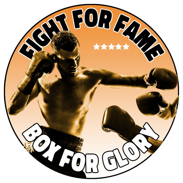 Boxkampf um Ruhm, Box für Ruhm T-Shirt (Von Creator hochgeladen)