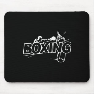 Boxkämpfer Boxen Kickboxen Boxfan Box Mousepad