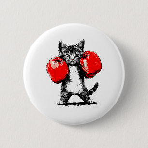 Boxkatzen Sport Handschuhe Coole Niedliche Funny M Button