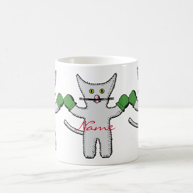Boxkitten mit Mittens Thunder_Cove Kaffeetasse (Mittel)
