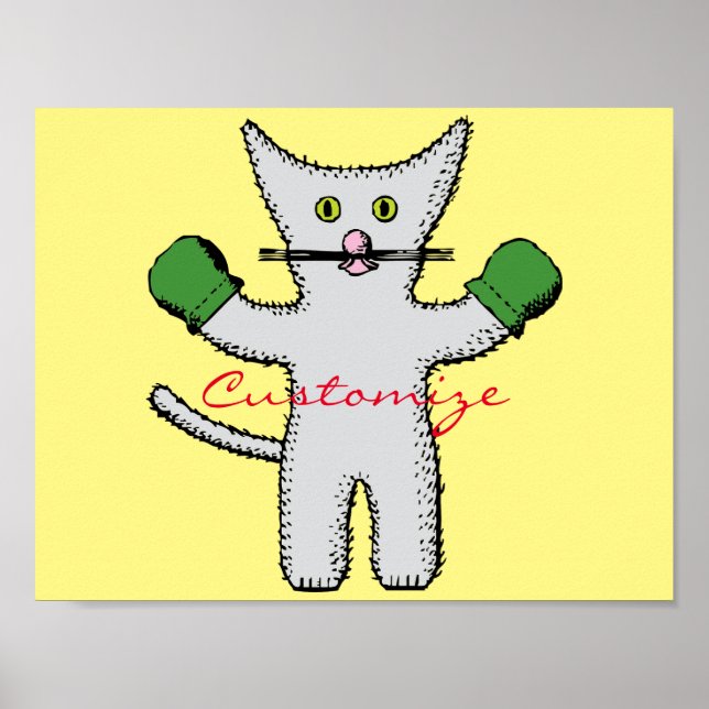 Boxkitten mit Mittens Thunder_Cove Poster (Vorne)