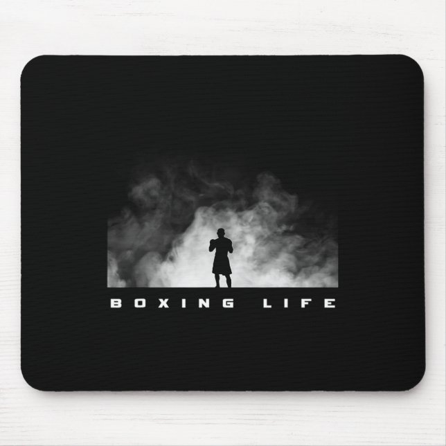 Boxkleidung - Boxen 8 Mousepad (Vorne)