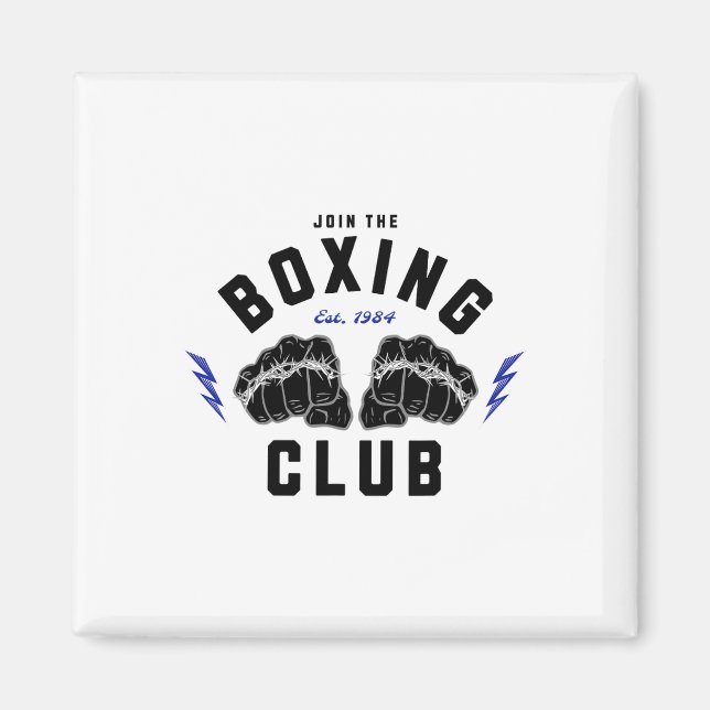 Boxklub1 Magnet (Vorne)